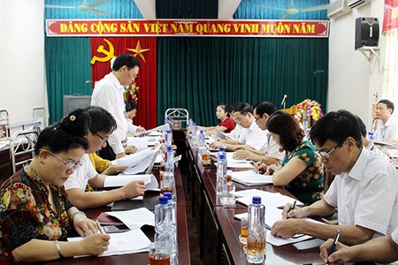 Tổ công tác 1169 làm việc với Sở Lao động - Thương binh và Xã hội và Sở ngoại vụ