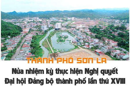 Thành phố Sơn La: Nửa nhiệm kỳ thực hiện Nghị quyết Đại hội Đảng bộ thành phố lần thứ XVIII