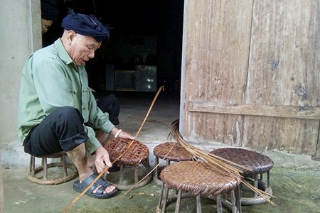 Ghế mây, nét văn hóa truyền thống của người Dao