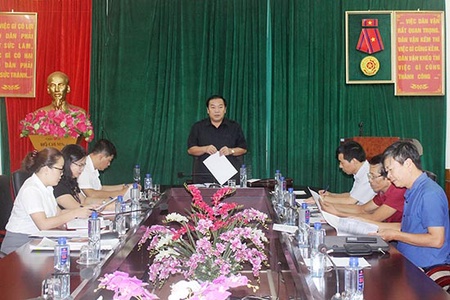 Họp thẩm định bài viết tham dự Cuộc thi báo chí viết về tấm gương “Dân vận khéo” giai đoạn 2017-2020