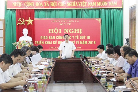 Hội nghị Giao ban công tác y tế quý III năm 2018