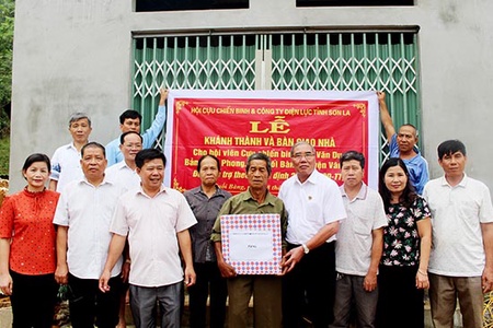 Hội Cựu chiến binh tỉnh: Bàn giao nhà ở cho hội viên cựu chiến binh
