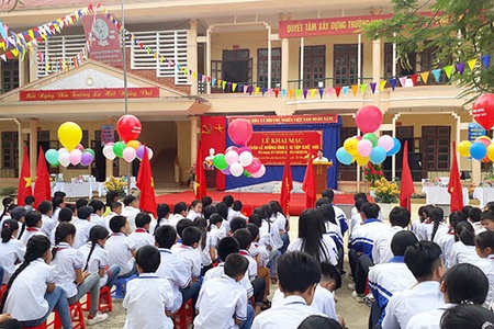 Sông Mã, Thuận Châu: Khai mạc Tuần lễ hưởng ứng học tập suốt đời năm 2018