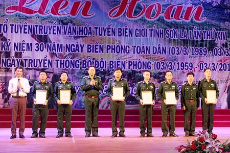 Liên hoan các tổ tuyên truyền văn hoá tuyến biên giới tỉnh lần thứ XIV