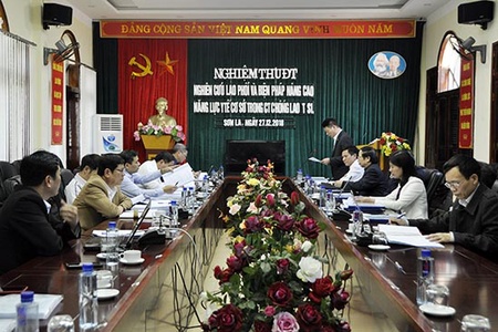 Nghiệm thu Đề tài “Nghiên cứu lao phổi và biện pháp nâng cao năng lực y tế cơ sở trong công tác phòng, chống lao tỉnh Sơn La”