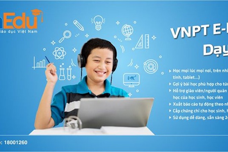 VNPT E-Learning, giải pháp học từ xa, phòng chống dịch bệnh COVID-19