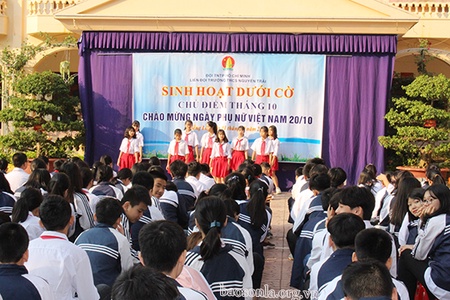 Tạo môi trường cho đội viên, thiếu nhi rèn luyện