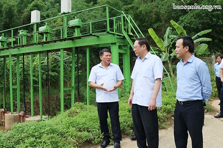 Đoàn công tác Ban Chỉ đạo Trung ương về phòng chống thiên tai thăm và làm việc tại tỉnh Sơn La