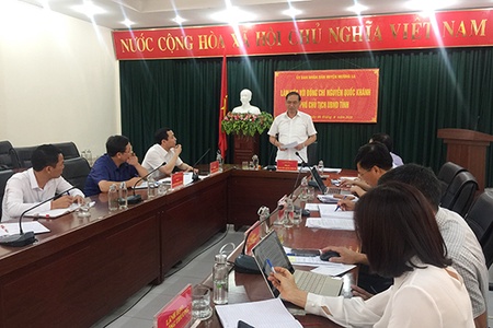 Đồng chí Phó Chủ tịch UBND tỉnh làm việc tại huyện Mường La
