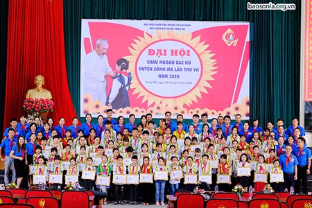Đại hội Cháu ngoan Bác Hồ huyện Sông Mã lần thứ VII, năm 2020