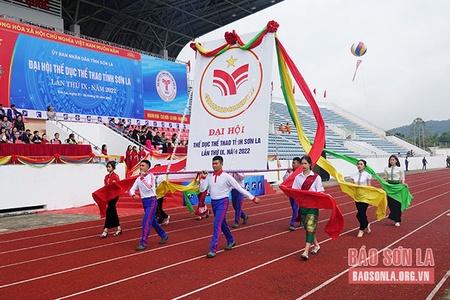 Khai mạc Đại hội Thể dục thể thao tỉnh Sơn La lần thứ IX, năm 2022