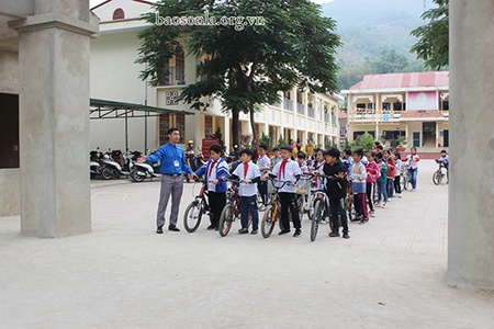 Sông Mã đảm bảo an toàn giao thông học đường