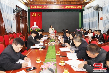 Triển khai sắp xếp đơn vị hành chính cấp xã, huyện Yên Châu