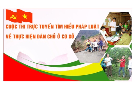 Thể lệ Cuộc thi trực tuyến “Tìm hiểu pháp luật về thực hiện dân chủ ở cơ sở” tỉnh Sơn La năm 2024