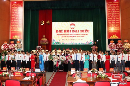 Đại hội đại biểu Mặt trận Tổ quốc Việt Nam huyện Sông Mã lần thứ XX, nhiệm kỳ 2024-2029
