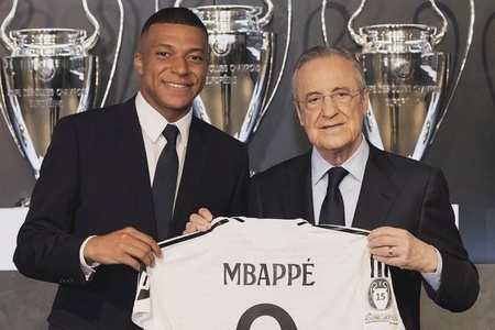 Mbappe chính thức gia nhập Real Madrid