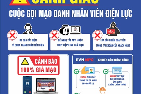 Cảnh giác với thủ đoạn giả danh cán bộ điện lực để lừa đảo