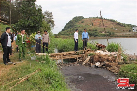 Sớm giải quyết tình trạng ô nhiễm môi trường ở Chiềng Sinh