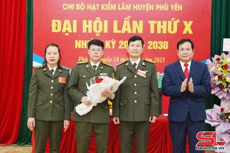 Đại hội Chi bộ Hạt Kiểm lâm huyện Phù Yên lần thứ X, nhiệm kỳ 2025 - 2030