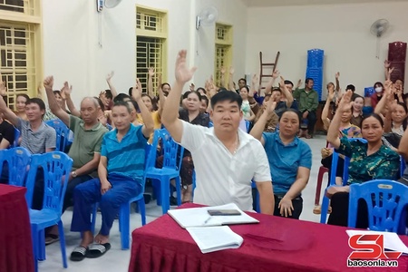 Phường Đông Sang lấy ý kiến nhân dân về việc sắp xếp đơn vị hành chính cấp xã