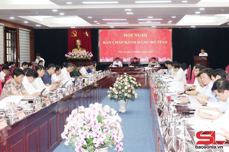 Hội nghị Ban Chấp hành Đảng bộ tỉnh Sơn La