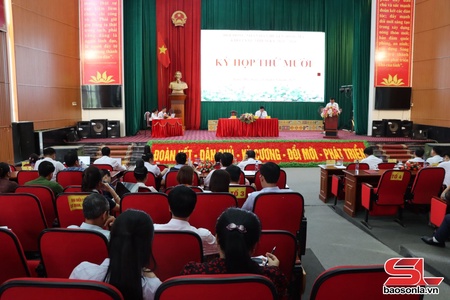 Kỳ họp thứ mười HĐND huyện Sông Mã khóa XXI