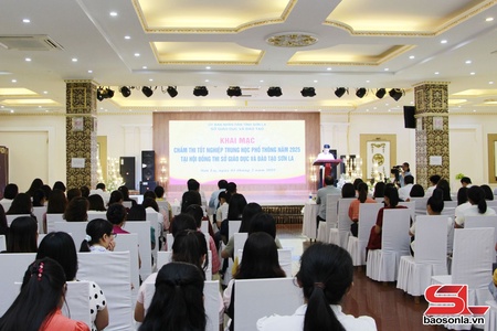 Khai mạc chấm thi Kỳ thi tốt nghiệp THPT năm 2025