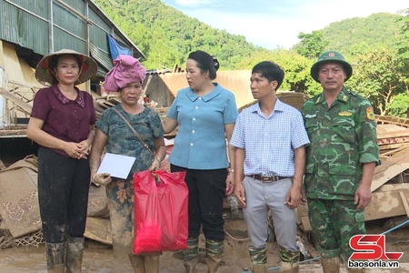 Mưa lũ gây thiệt hại nặng nề tại xã Mường Lạn