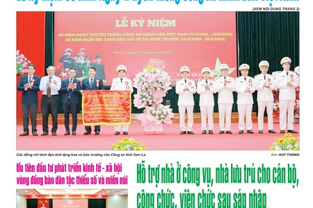 Báo Sơn La, thứ 5, ngày 14/8/2025