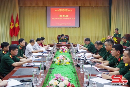 Ban Chỉ đạo thực hiện Đề án 57 tỉnh Sơn La họp triển khai nhiệm vụ