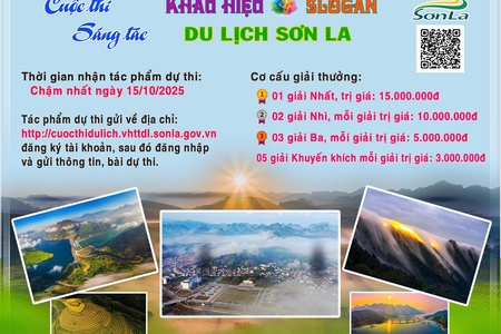 Cuộc thi sáng tác khẩu hiệu (Slogan) du lịch Sơn La