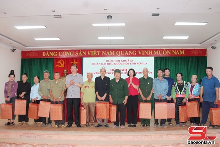 Đoàn đại biểu Quốc hội tỉnh tiếp xúc cử tri xã Bình Thuận