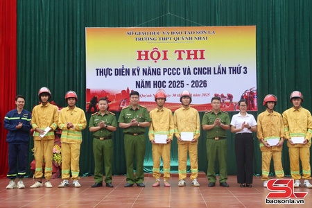 Hội thi thực diễn kỹ năng phòng cháy, chữa cháy và cứu nạn, cứu hộ