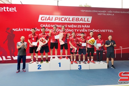 Giải Pickleball kỷ niệm 25 năm Ngày truyền thống Tổng Công ty Viễn thông Viettel