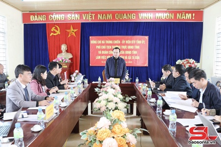 Đồng chí Phó Chủ tịch Thường trực UBND tỉnh làm việc với xã Bắc Yên và Tà Xùa