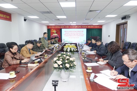 Đoàn giám sát Ban Pháp chế HĐND tỉnh giám sát công tác quản lý Nhà nước về luật sư 