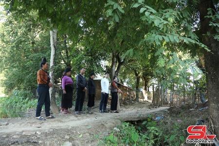  Bố trí, sắp xếp dân cư vùng thiên tai bản Luông Mé