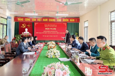 Tổ công tác số 06 của Ban Thường vụ Tỉnh ủy dự, chỉ đạo kiểm điểm đối với Ban Thường vụ Đảng ủy xã Pắc Ngà