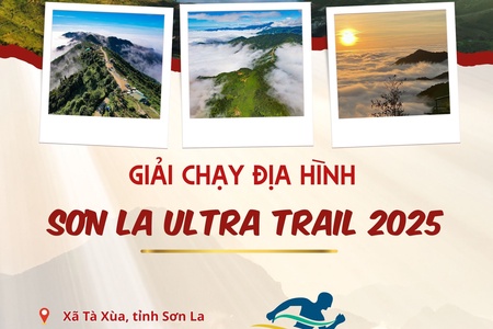 Giải chạy địa hình "Sơn La Ultra Trail 2025"