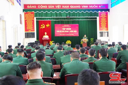 Tập huấn nâng cao chất lượng cán bộ quân sự các cấp