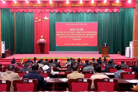 Yên Châu tập huấn phát triển sản phẩm địa phương gắn với chuỗi giá trị OCOP năm 2025