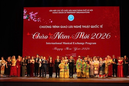 Đặc sắc Chương trình giao lưu nghệ thuật quốc tế “Chào năm mới 2026”