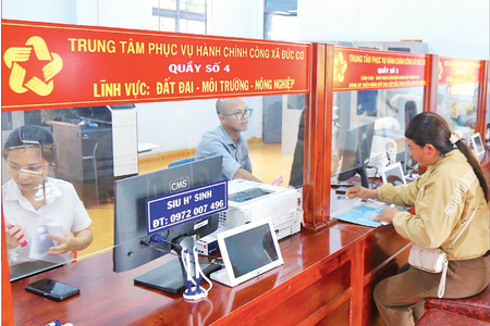 Hiệu quả thiết thực từ “Cuộc cách mạng” hành chính