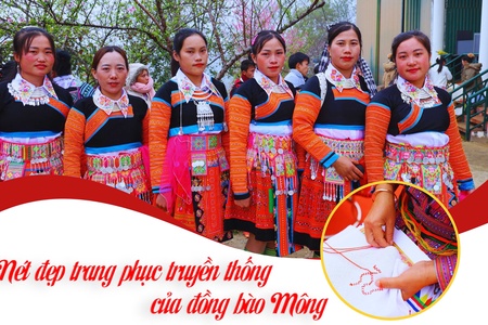 Nét đẹp trang phục truyền thống của đồng bào Mông