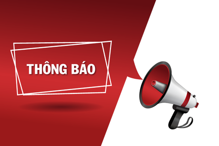 THÔNG BÁO về việc thay đổi nội dung hoạt động