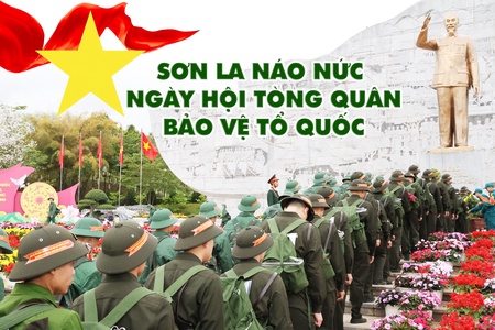 Sơn La náo nức Ngày hội tòng quân bảo vệ Tổ quốc