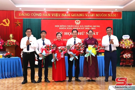 Kỳ họp thứ nhất HĐND xã Chiềng Mung, nhiệm kỳ 2026-2031