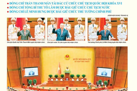 Số đặc biệt Chào mừng thành công Kỳ họp thứ nhất, Quốc hội khóa XVI, nhiệm kỳ 2026 - 2031