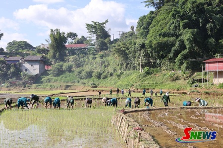 Ban CHQS xã Nậm Lầu luôn sát cánh cùng dân