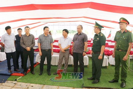 Chuẩn bị chu đáo cho Lễ khánh thành và vận hành thử Trường phổ thông nội trú TH và THCS xã Yên Sơn